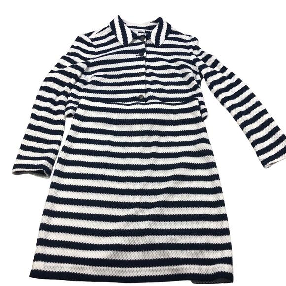 Diane Von Furstenburg navy/white skirt set M/L - Picture 3 of 10